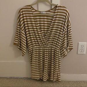 Urban Outfitters Striped Romper